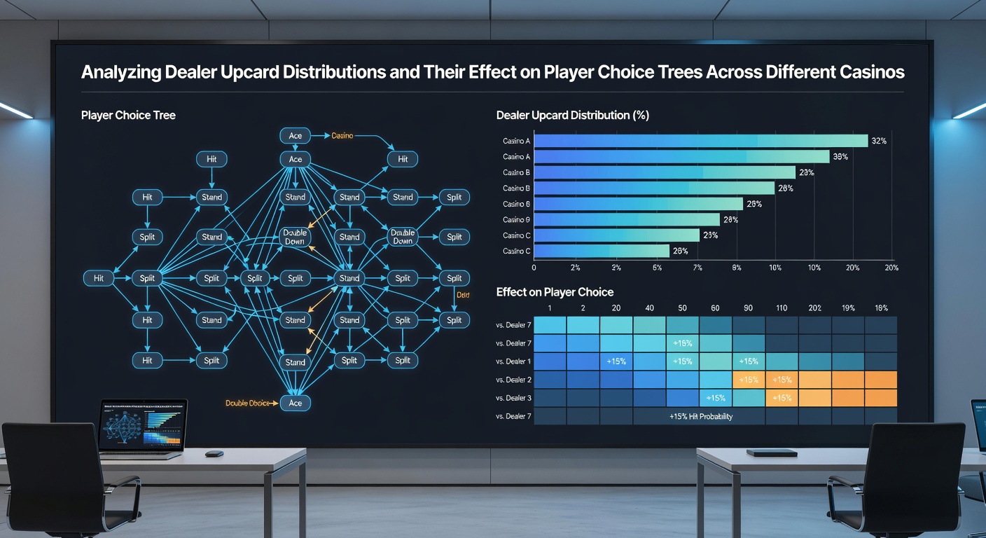 Vergleich von Entscheidungsbäumen in Single-Deck- und Multi-Deck-Blackjack-Spielen