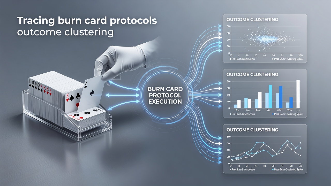 Analyse von Outcome-Clustering durch Burn-Card-Protokolle in Multi-Deck-Blackjack-Umgebungen